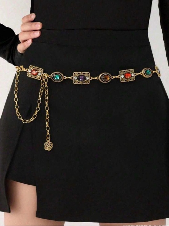 Accessories - 👑👑👑BOGOHO👑👑👑Multi-Stone Chain Waist Belt -Women Accessories